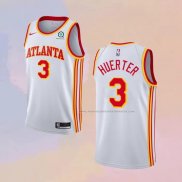 Camiseta Atlanta Hawks Kevin Huerter NO 3 Association 2020-21 Blanco