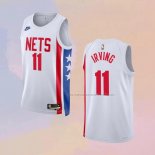 Camiseta Brooklyn Nets Kyrie Irving NO 11 Statement 2022-23 Blanco