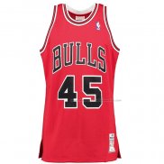 Camiseta Chicago Bulls Michael Jordan NO 45 Mitchell & Ness 1994-95 Rojo