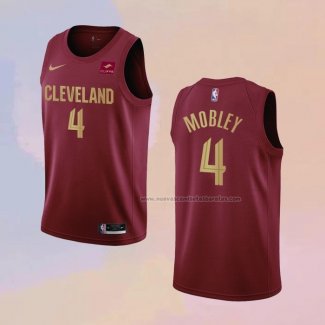 Camiseta Cleveland Cavaliers Evan Mobley NO 4 Icon 2022-23 Rojo