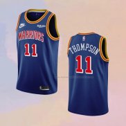 Camiseta Golden State Warriors Klay Thompson NO 11 75th Anniversary Azul