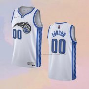 Camiseta Orlando Magic Aaron Gordon NO 00 Earned 2020-21 Blanco