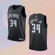 Camiseta Orlando Magic Wendell Carter JR. NO 34 Ciudad 2022-23 Negro