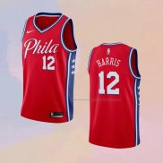 Camiseta Philadelphia 76ers Tobias Harris NO 12 Statement 2020 Rojo