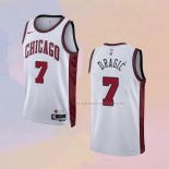 Camiseta Chicago Bulls Goran Dragic NO 7 Ciudad 2022-23 Blanco