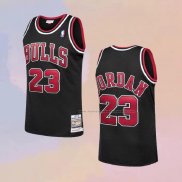 Camiseta Chicago Bulls Michael Jordan NO 23 Retro Negro