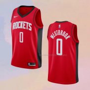 Camiseta Houston Rockets Russell Westbrook NO 0 Icon 2019-20 Rojo