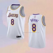 Camiseta Los Angeles Lakers Kobe Bryant NO 8 Association 2018 Blanco