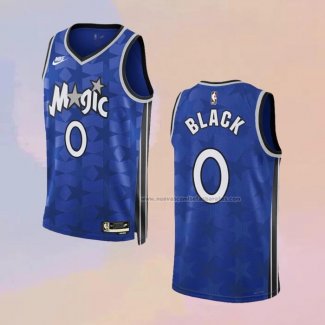 Camiseta Orlando Magic Anthony Black NO 0 Classic 2023-24 Azul