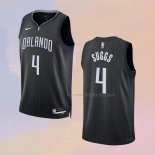 Camiseta Orlando Magic Jalen Suggs NO 4 Ciudad 2022-23 Negro