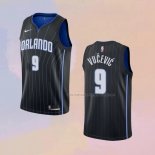 Camiseta Orlando Magic Nikola Vucevic NO 9 Statement Negro