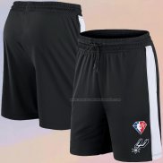 Pantalone San Antonio Spurs 75th Anniversary Negro