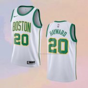 Camiseta Boston Celtics Gordon Hayward NO 20 Ciudad Blanco