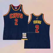 Camiseta Cleveland Cavaliers Kyrie Irving NO 2 Mitchell & Ness 2011-12 Azul