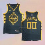 Camiseta Golden State Warriors Jonathan Kuminga NO 00 Ciudad 2018-19 Azul