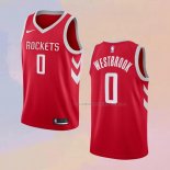 Camiseta Houston Rockets Russell Westbrook NO 0 Icon 2018-19 Rojo