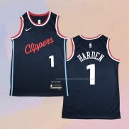 Camiseta Los Angeles Clippers James Harden NO 1 Icon 2024-25 Azul