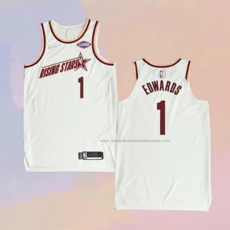 Camiseta 2022 Rising Star Anthony Edwards NO 1 Isiah Blanco