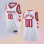 Camiseta Houston Rockets Personalizada Association Blanco