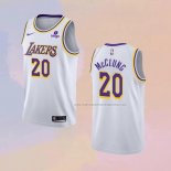 Camiseta Los Angeles Lakers Mac McClung NO 20 Association 2021-22 Blanco