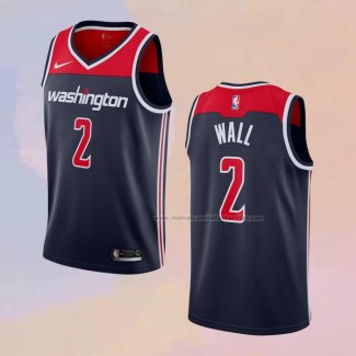 Camiseta Washington Wizards John Wall NO 2 Statement Azul