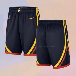 Pantalone Golden State Warriors Ciudad 2020-21 Azul