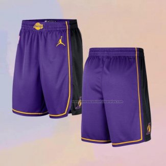 Pantalone Los Angeles Lakers Statement 2022-23 Violeta